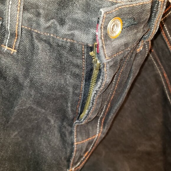 Platinum FUBU Fat Albert Shorts, Sz 34. Denim - Picture 8 of 8